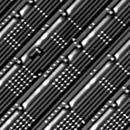 (Figure 3) Correlative SEM image of specific area of transistor structures.